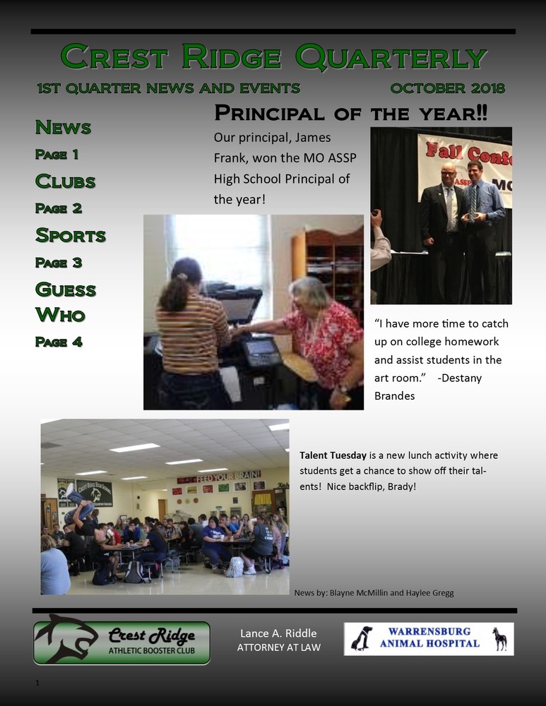 Yearbook Presents The CR Quarterly