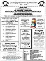 CRE Newsletter 05/01/19