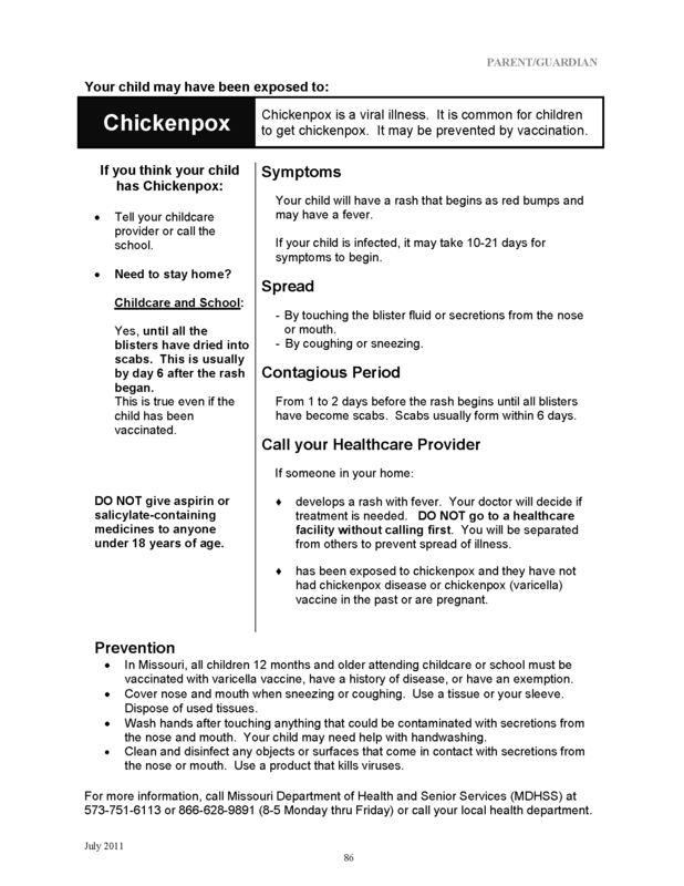 Chickenpox